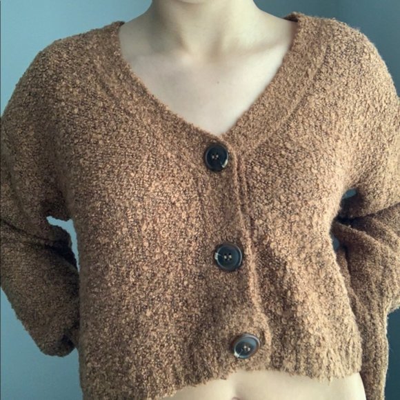 Hooked Up | NWT Boucle Crop Cardigan - Picture 10 of 12